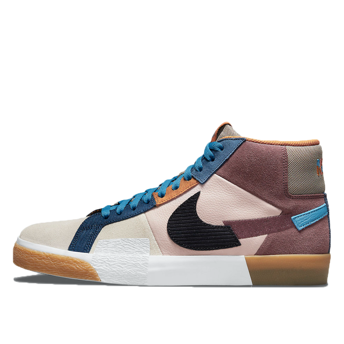 Nike SB Blazer Mid Mosaic Pack Brown (2021) BROWN/NAVY-BEIGE sneaker – authenticated on KLEKT