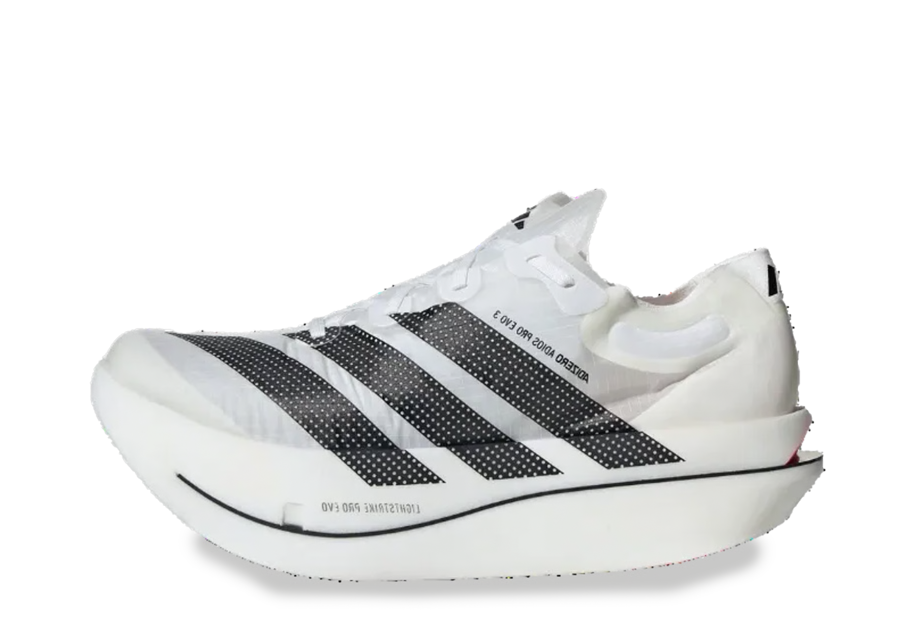 Adidas Adizero Adios Pro Evo 3 'White Black' (2026) WHITE/BLACK sneaker – authenticated on KLEKT