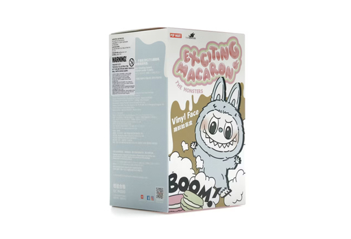 Pop Mart Labubu The Monsters 'Exciting Macaron' Vinyl Plush Pendant Single (1 Blind Box) (2023) – authenticated on KLEKT