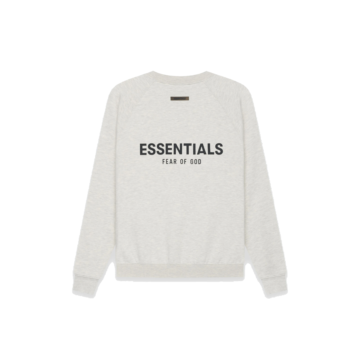 Fear Of God ESSENTIALS Pullover Crewneck Light Heather Oatmeal (SS21) LIGHT HEATHER OATMEAL  sneaker – authenticated on KLEKT