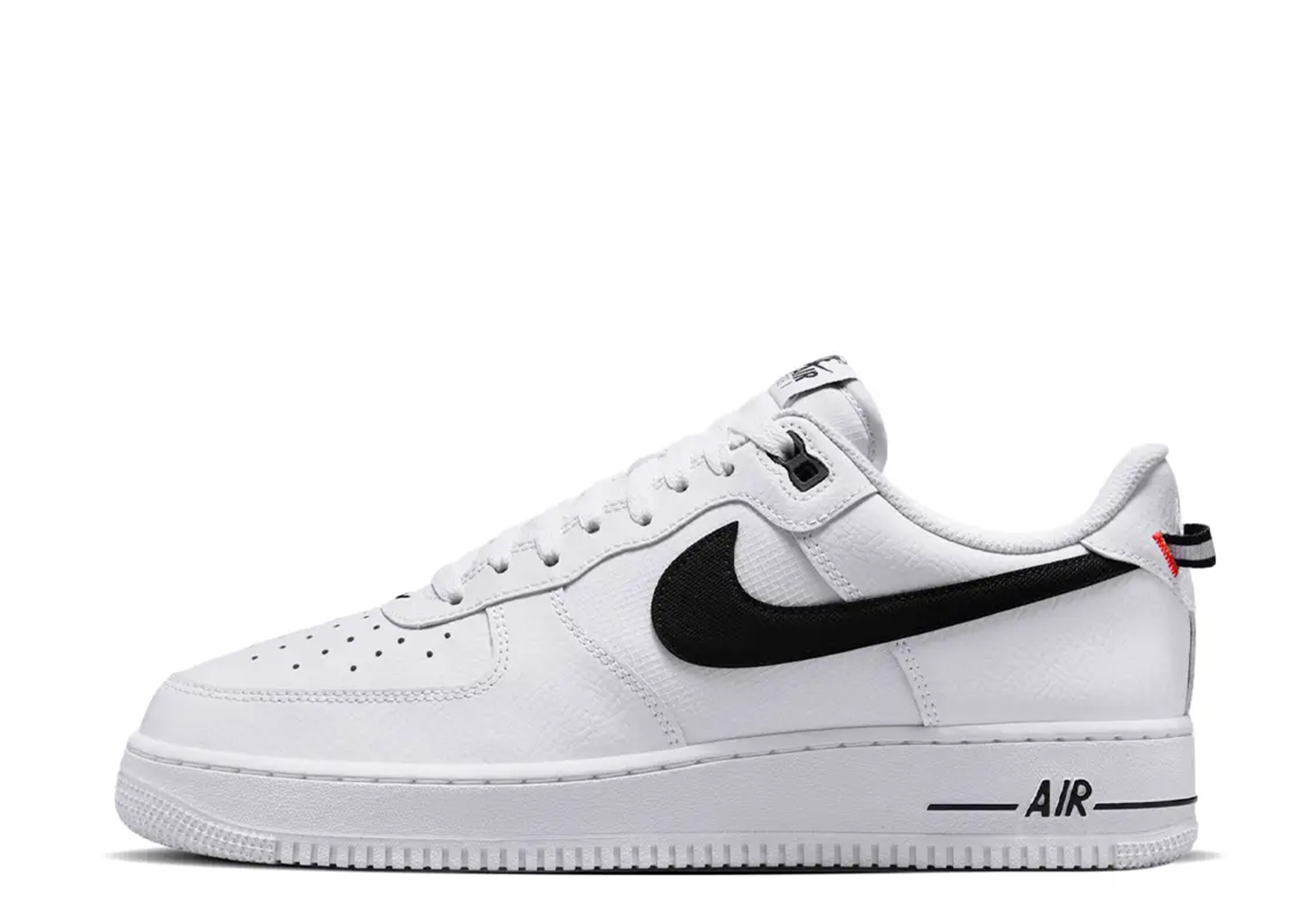 Nike Air Force 1 Low 'White Black Bright Crimson' (2025) WHITE sneaker – authenticated on KLEKT