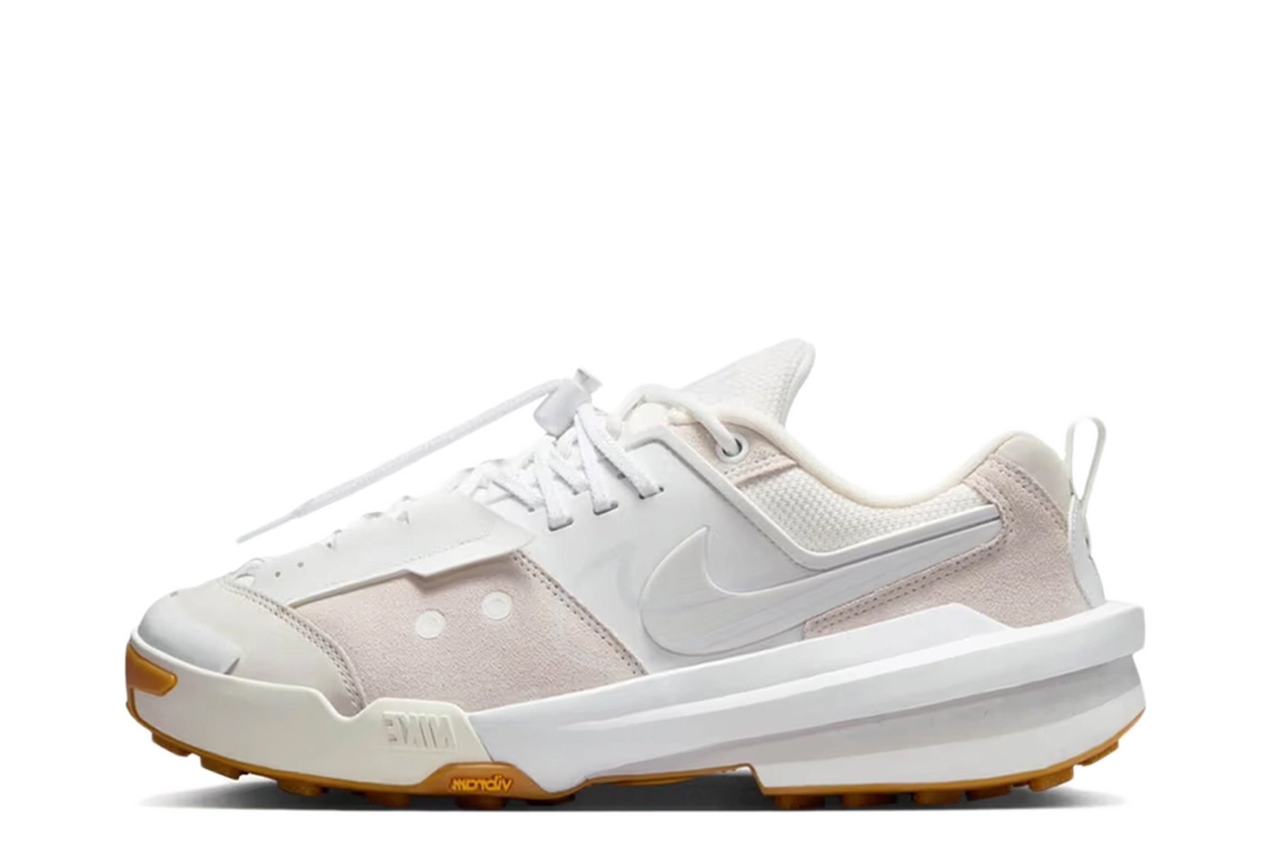 Nike x sacai Zegamadome SP 'White Gum' (2025) Summit White/White/Gum Light Brown sneaker – authenticated on KLEKT