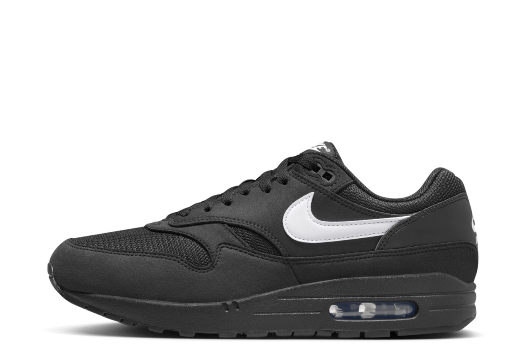 Nike Air Max 1 'Black & White' (2024) Black/White/Black sneaker – authenticated on KLEKT