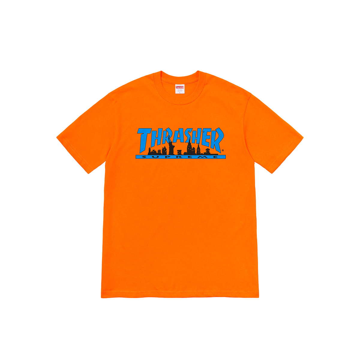 Supreme x Thrasher Skyline Tee Orange (FW21) ORANGE sneaker – authenticated on KLEKT