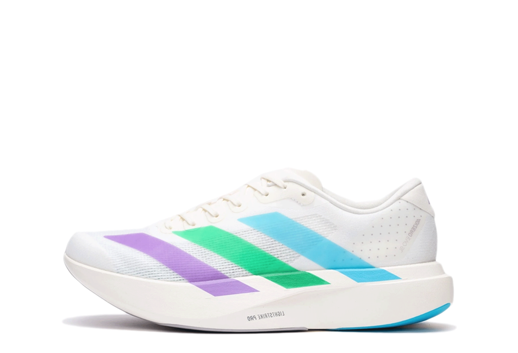 Adidas x SNS Adizero Evo SL 'Speed is Not a Sport' (2026) Off White/Green/Lucid Aquamarine sneaker – authenticated on KLEKT