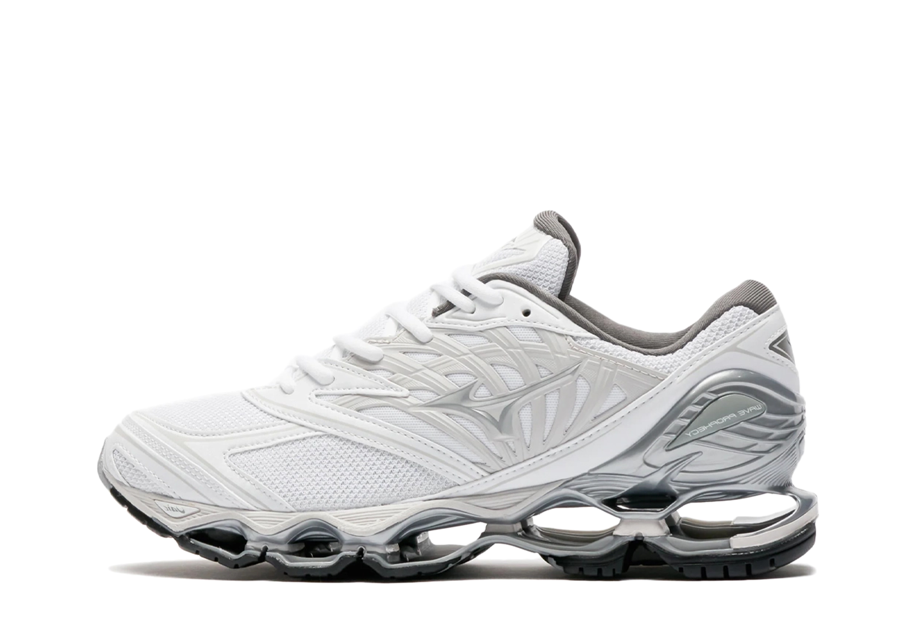 Mizuno Wave Prophecy LS 'White' (2024) White/Silver/Light Grey sneaker – authenticated on KLEKT