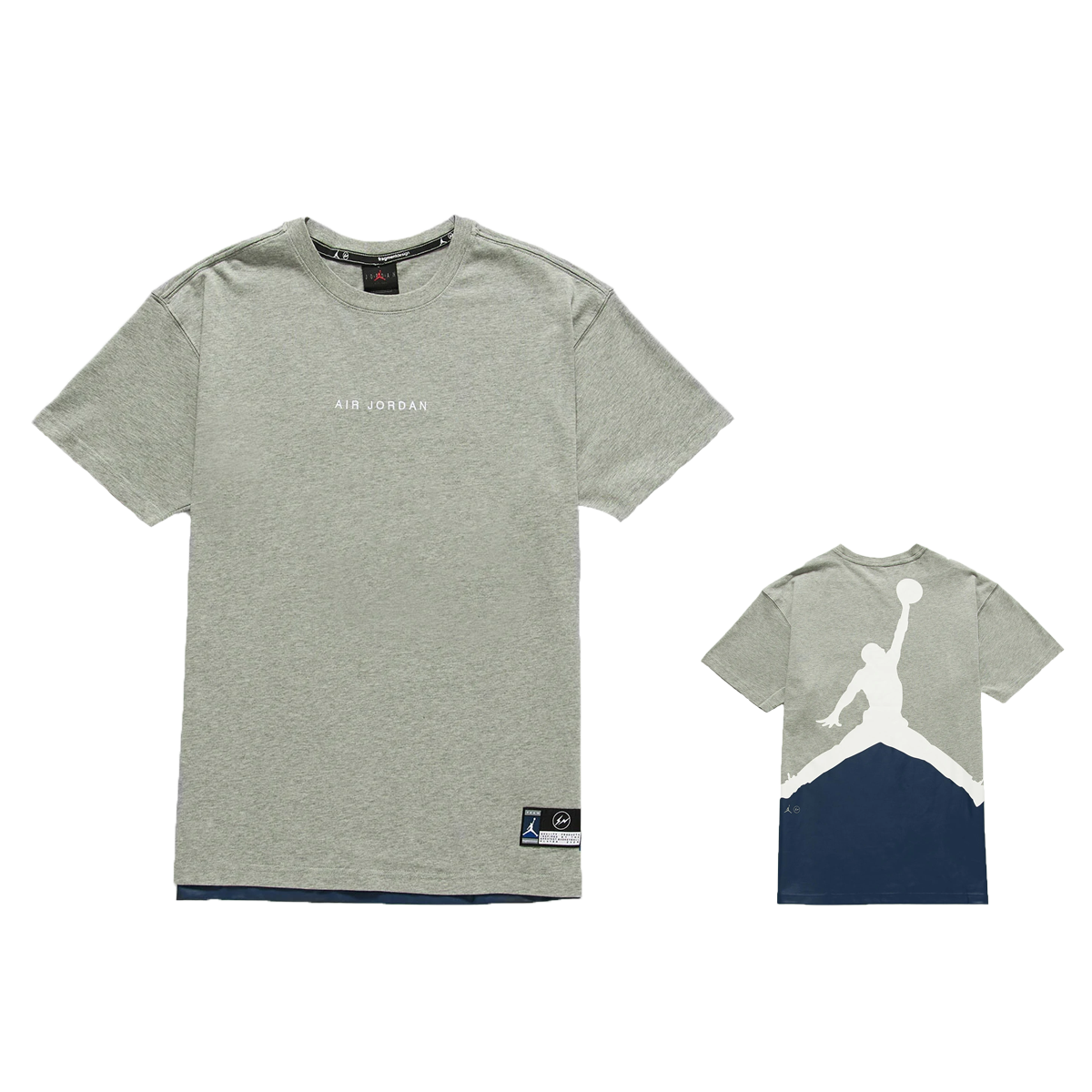 Air Jordan x Fragment Design Lifestyle Top Dark Grey Navy White (FW20) sneaker – authenticated on KLEKT