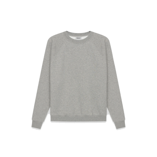 Fear Of God ESSENTIALS Pull-Over Crewneck Dark Heather Grey (SS21)