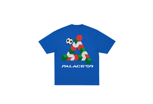Palace 09 Tri-Ferg T-Shirt 'Blue Berry' (FW25) – authenticated on KLEKT