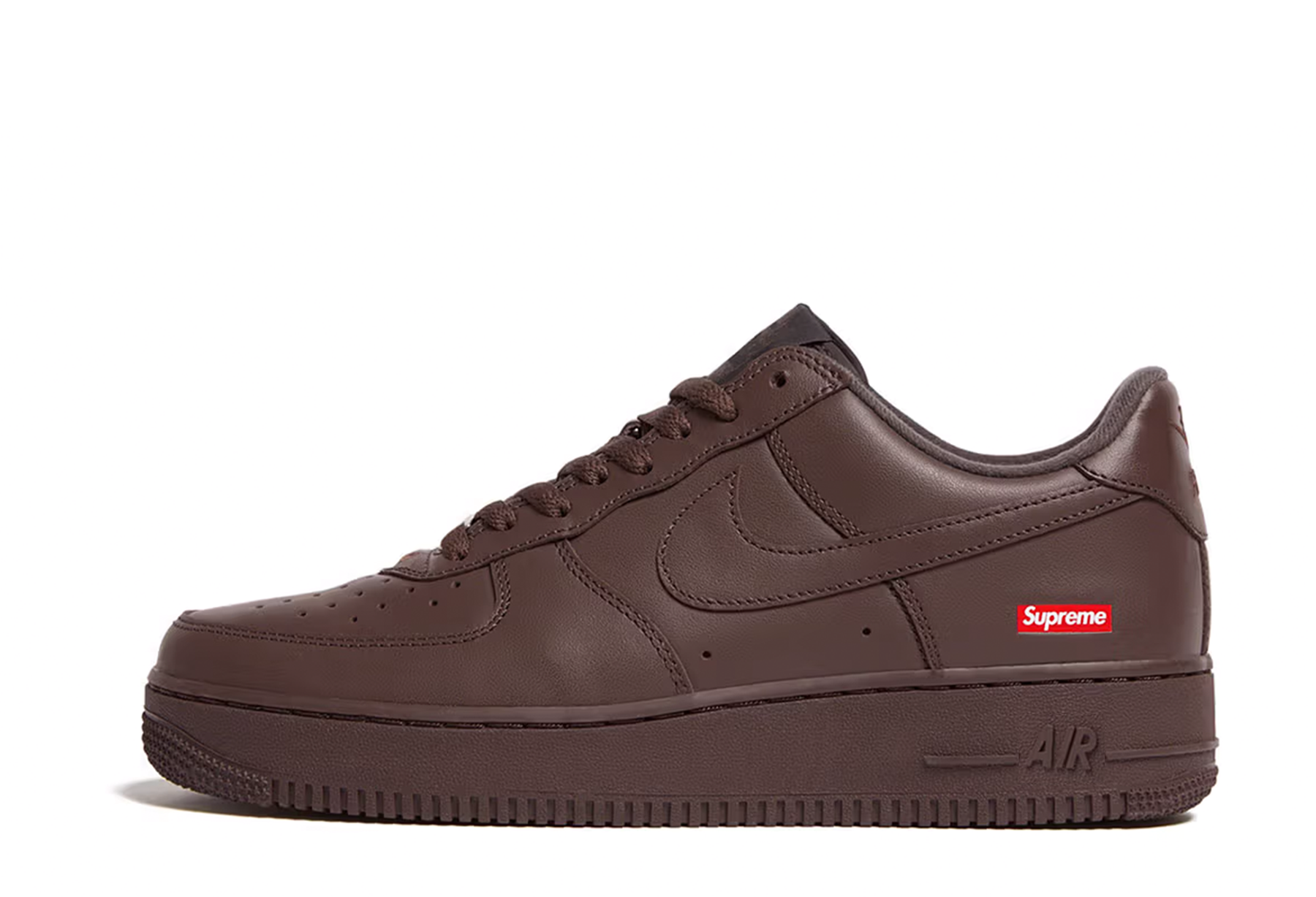 Nike x Supreme Air Force 1 Low 'Baroque Brown' (2023) Baroque Brown/Baroque Brown-Baroque Brown sneaker – authenticated on KLEKT