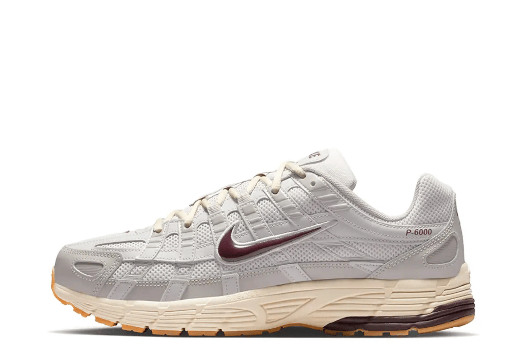 Nike P-6000 'Grey Burgundy Crush' (2025) GREY/BURGUNDY CRUSH sneaker – authenticated on KLEKT