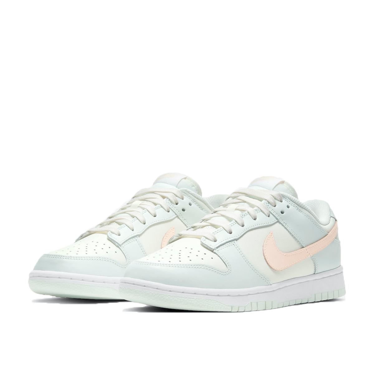 Nike Dunk Low WMNS 'Barely Green' (2021) SAIL/CRIMSON TINT/BARELY GREEN/WHITE sneaker – authenticated on KLEKT