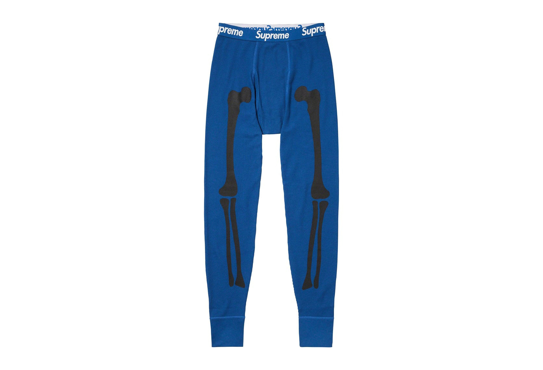 Supreme x Hanes Bone Thermal Pant Blue (FW23) BLUE sneaker – authenticated on KLEKT