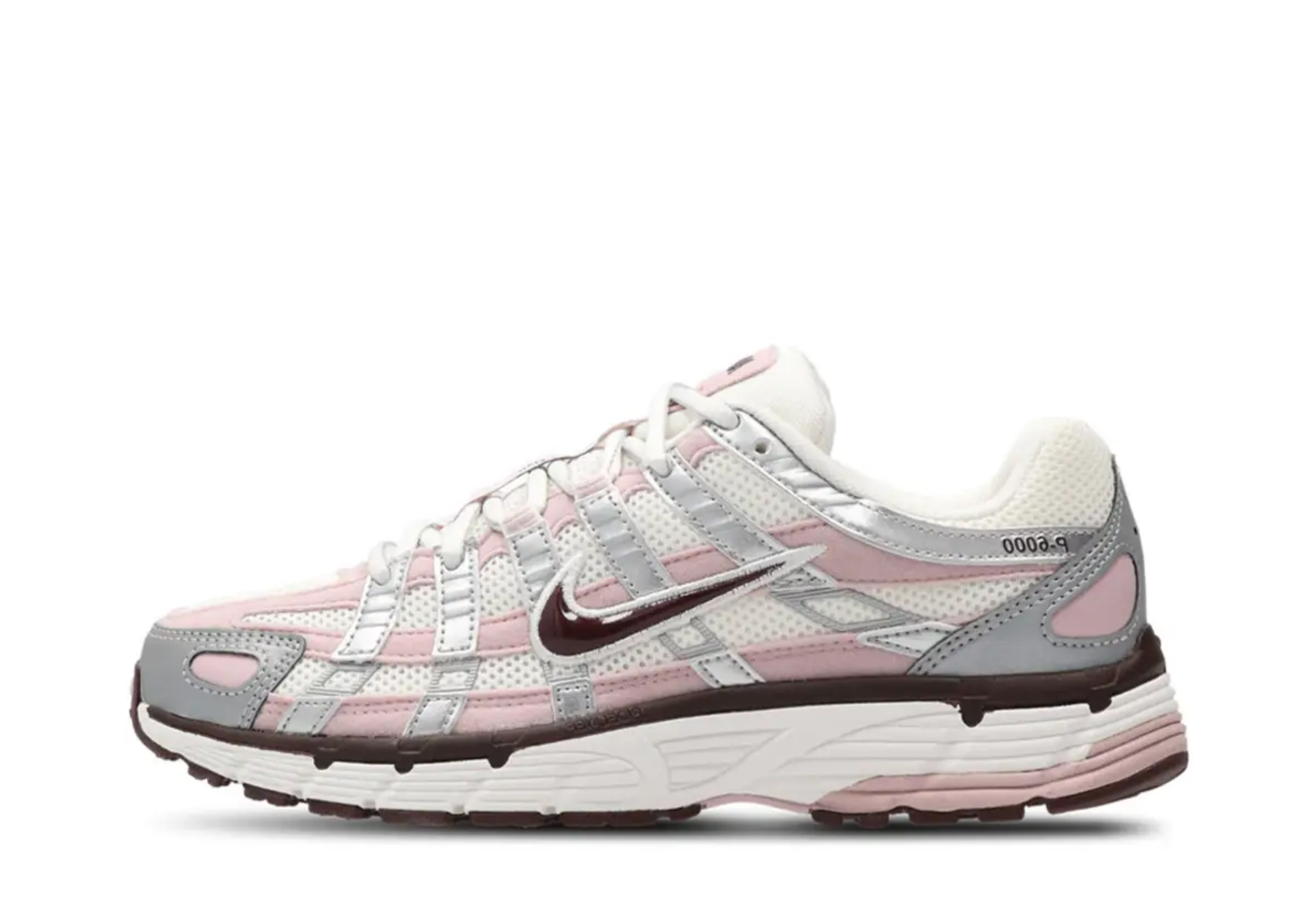 Nike P-6000 WMNS 'Silver Burgundy Plum Chalk' sneaker – authenticated on KLEKT