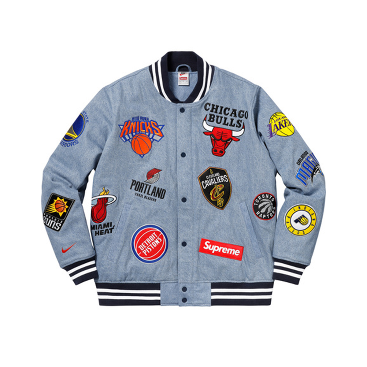 Nike x Nike NBA Teams Warm-Up Jacket Denim (SS18) sneaker – authenticated on KLEKT