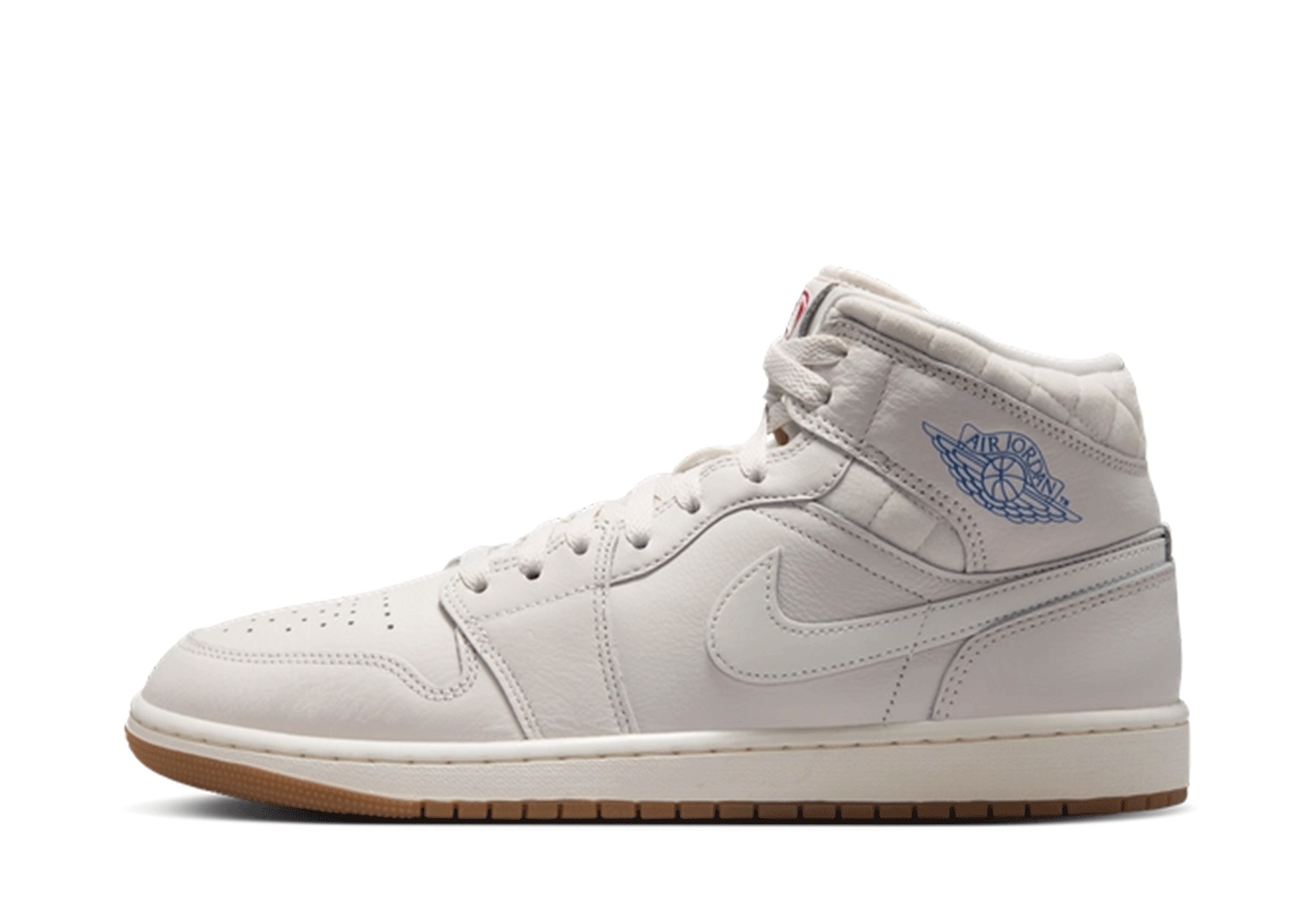 Air Jordan 1 Mid SE 'Phantom' (2026) Phantom/Gum Dark Brown/University Red/Sail sneaker – authenticated on KLEKT