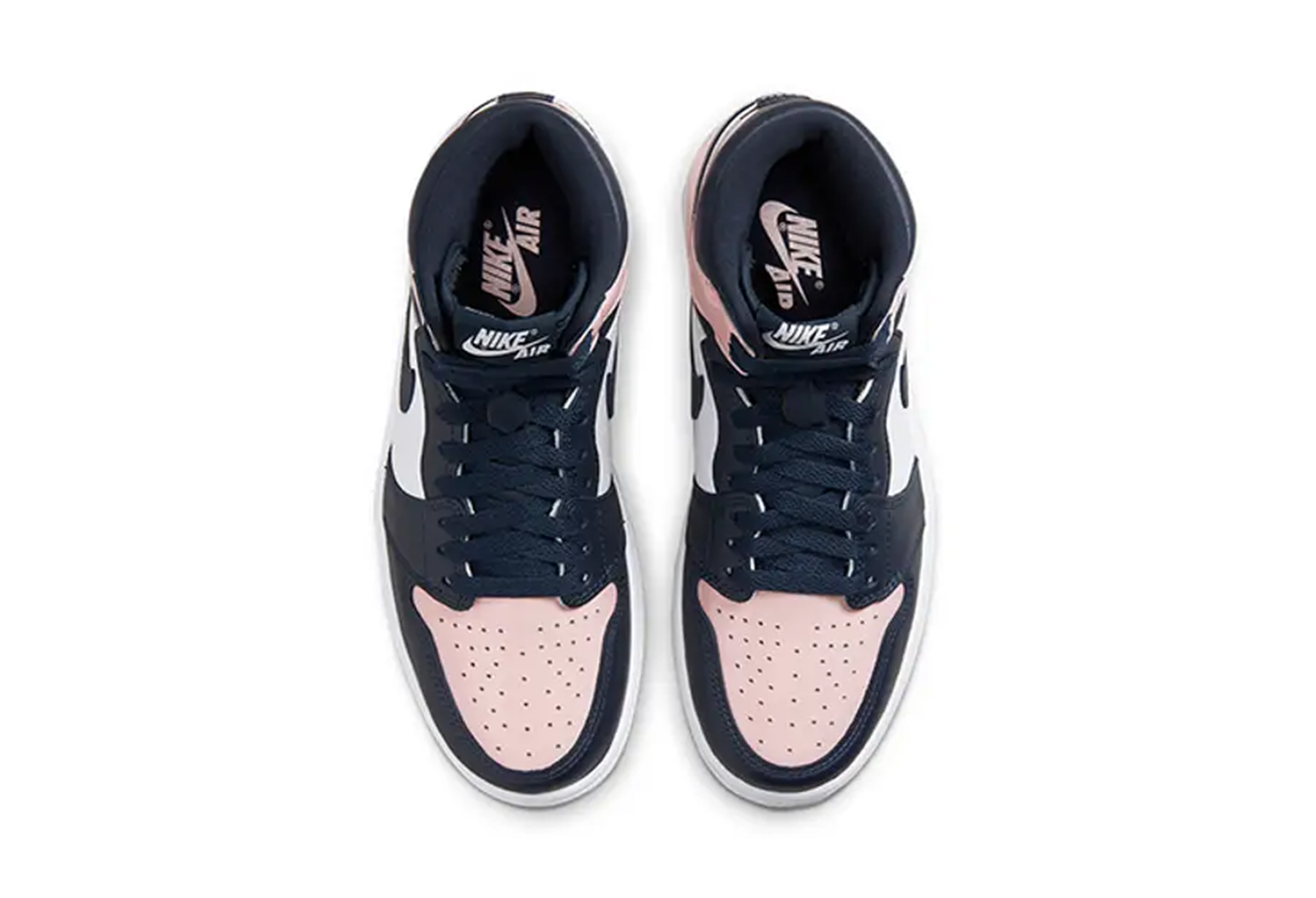 Air Jordan 1 Retro High OG WMNS 'Atmosphere' (2022) ATMOSPHERE/WHITE-LASER PINK-OBSIDIAN sneaker – authenticated on KLEKT