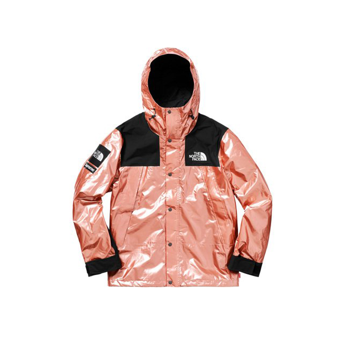 Supreme x The North Face Metallic Mountain Parka Rose Gold (SS18) sneaker – authenticated on KLEKT