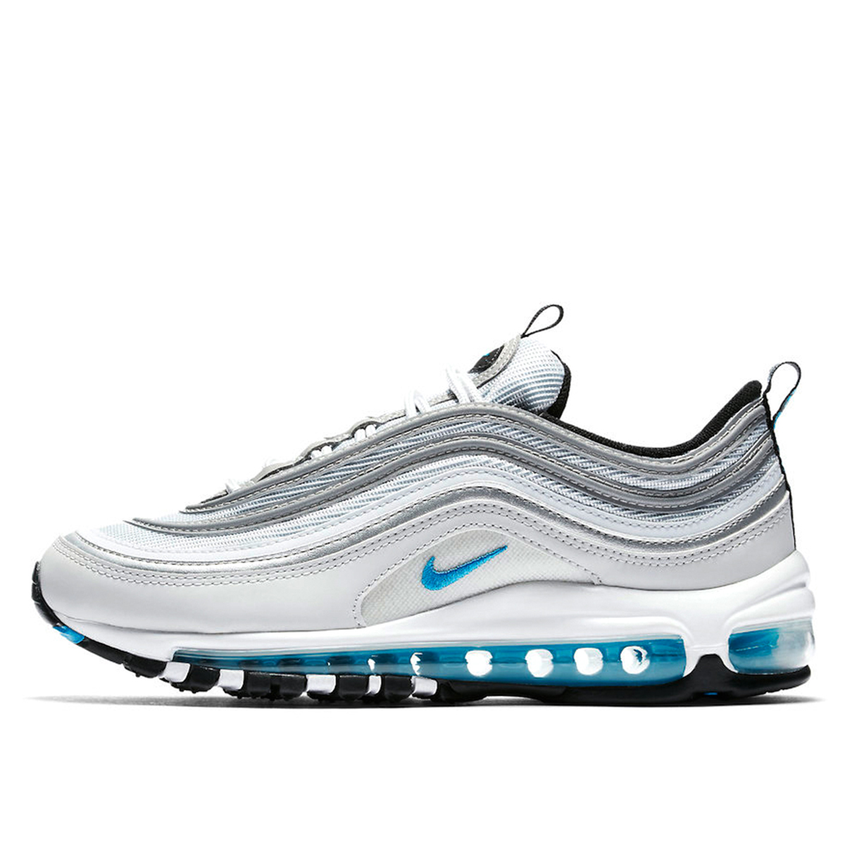 Nike Air Max 97 Silver Marina Blue Wmns sneaker – authenticated on KLEKT