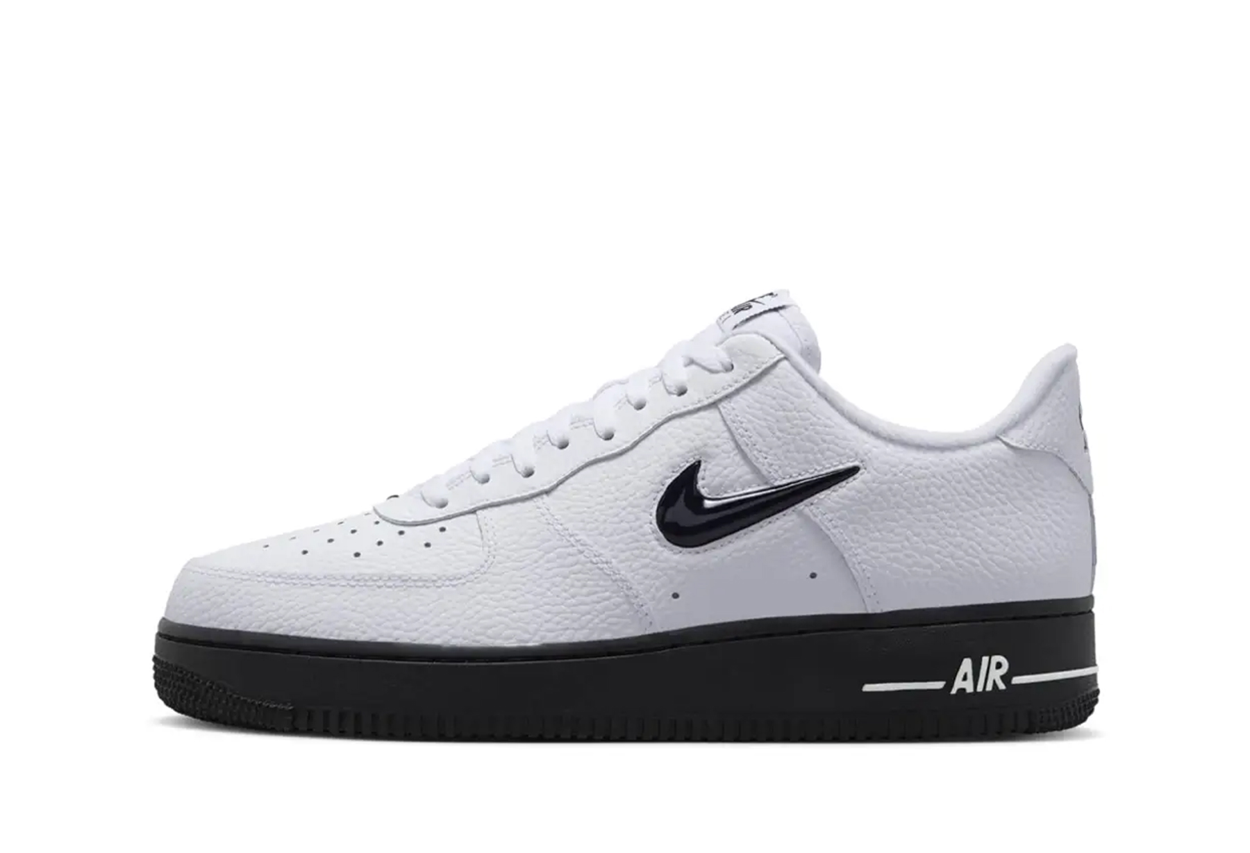 Nike Air Force 1 Low 'Jewel White Black' (2024) WHITE sneaker – authenticated on KLEKT