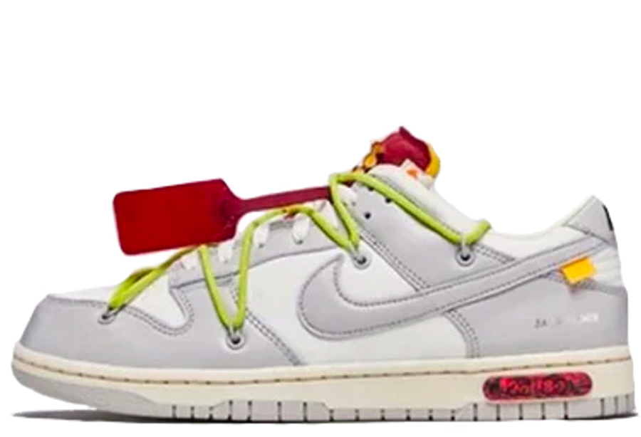 Nike x Off-White Dunk Low Lot 8 (2021) sneaker – authenticated on KLEKT