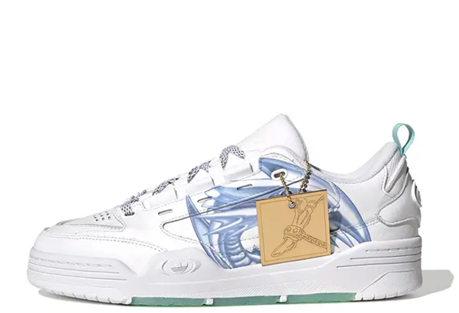 Adidas x Yu-Gi-Oh! ADI2000 Blue Eyes White Dragon (2022) CLOUD WHITE / CLOUD WHITE / BOLD BLUE sneaker – authenticated on KLEKT
