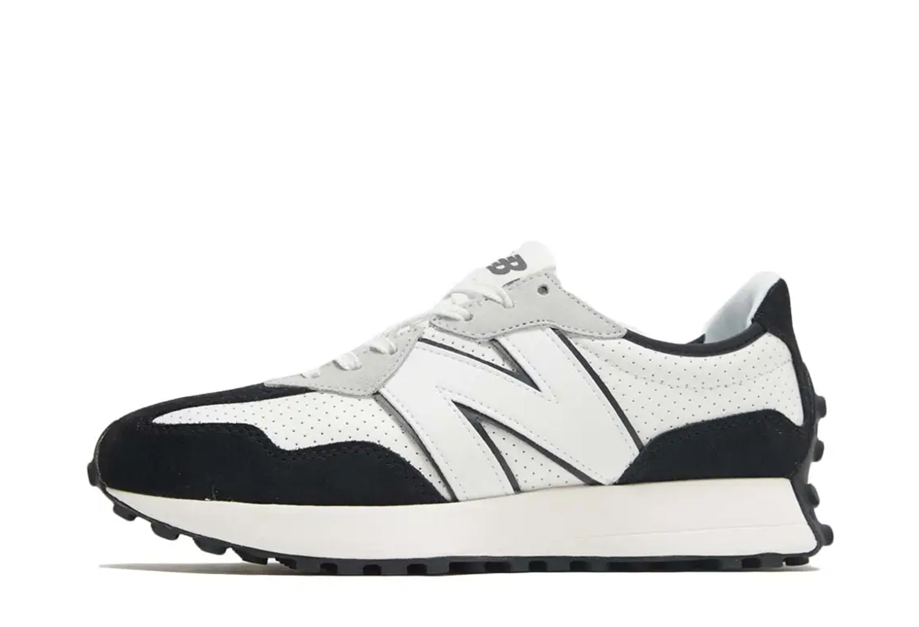 New Balance 327 White Black Grey (2023) photo 1