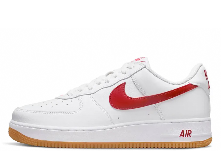 Nike Air Force 1 Low Since 82 White Red (2022) Gym Red/White sneaker – authenticated on KLEKT