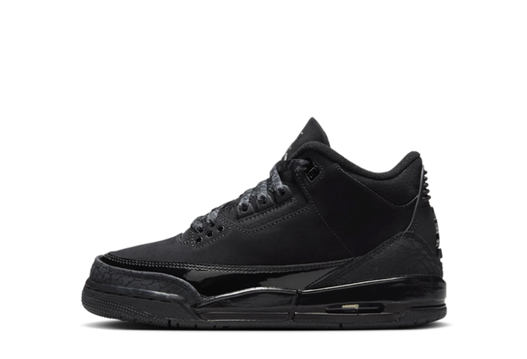 Air Jordan 3 Retro GS 'Black Cat' (2025) Black/Dark Charcoal/Black sneaker – authenticated on KLEKT