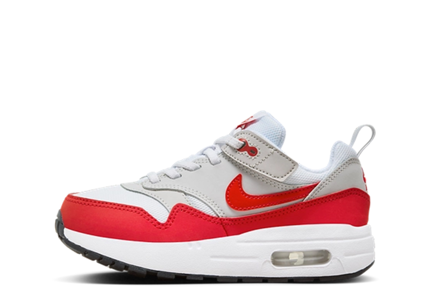 Nike Air Max 1 EasyOn PS 'Red' - 2023 (2023) Neutral Grey/Wit/Zwart/University Red sneaker – authenticated on KLEKT