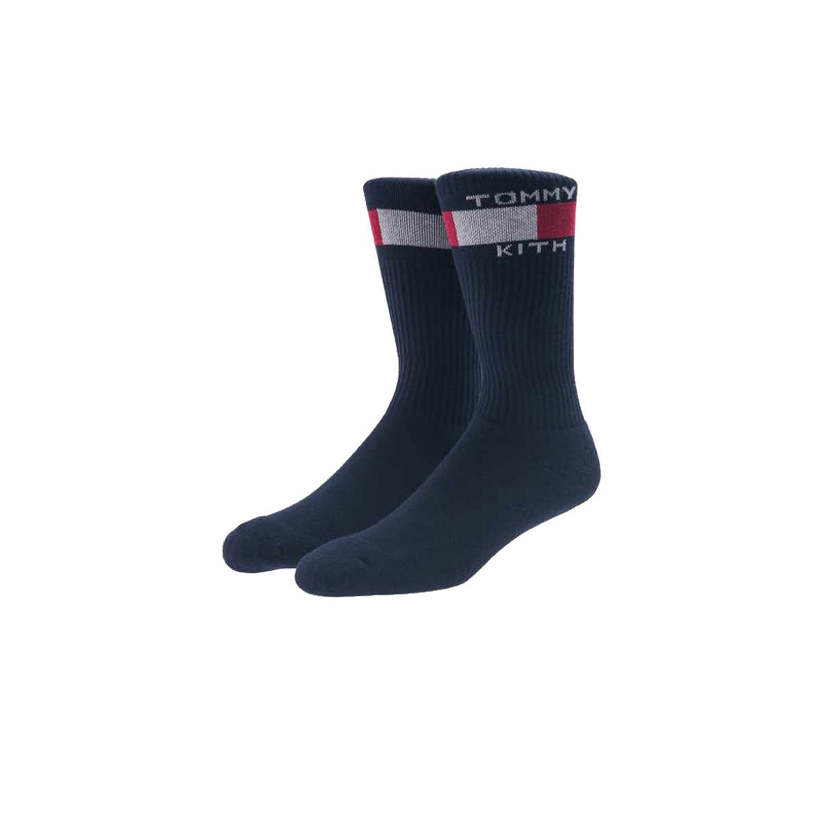 Kith x Tommy Hilfiger Badge Crew Sock Navy (SS19) NAVY sneaker – authenticated on KLEKT