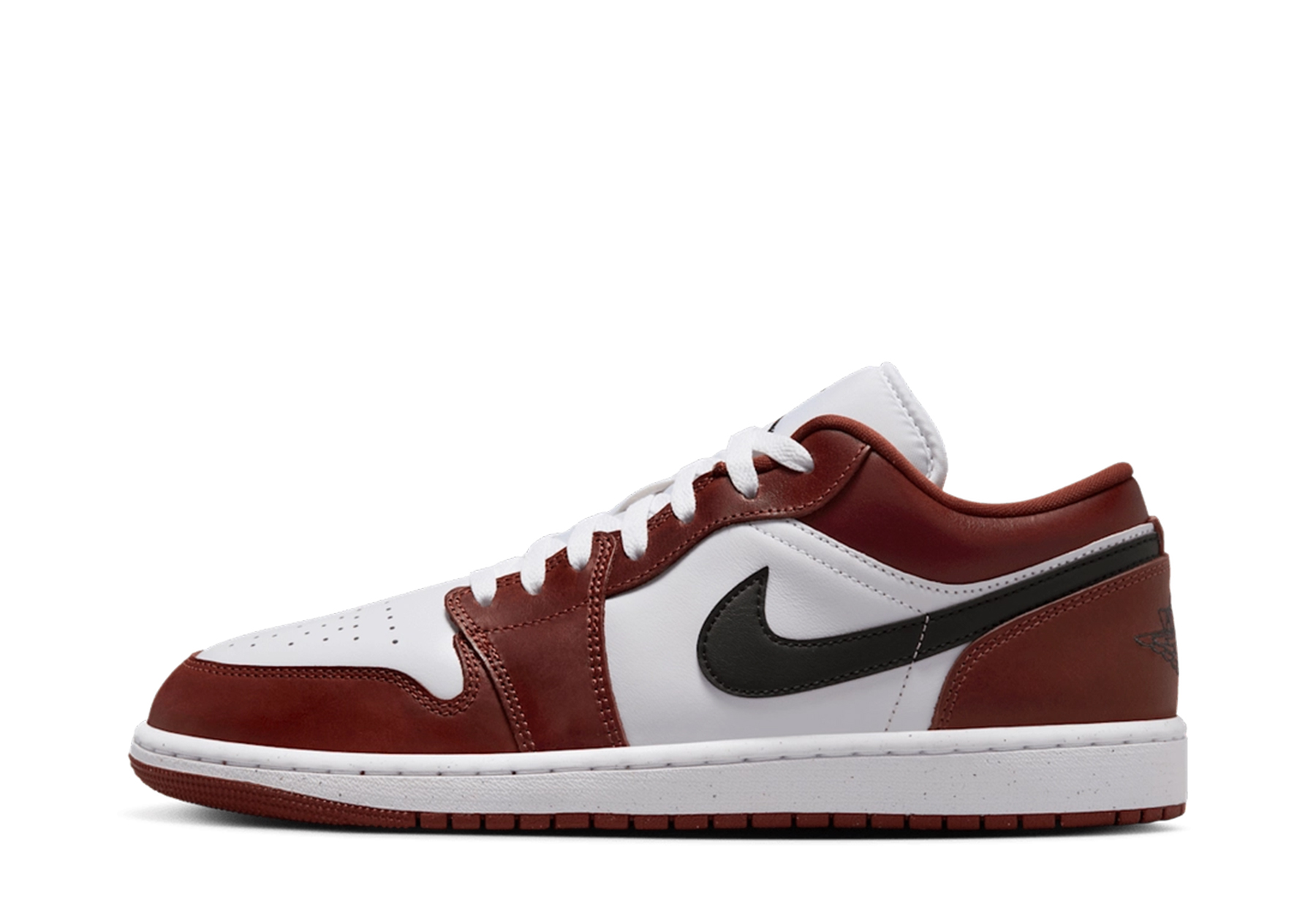 Air Jordan 1 Low SE 'Dark Pony' (2025) White/Dark Pony/Black sneaker – authenticated on KLEKT