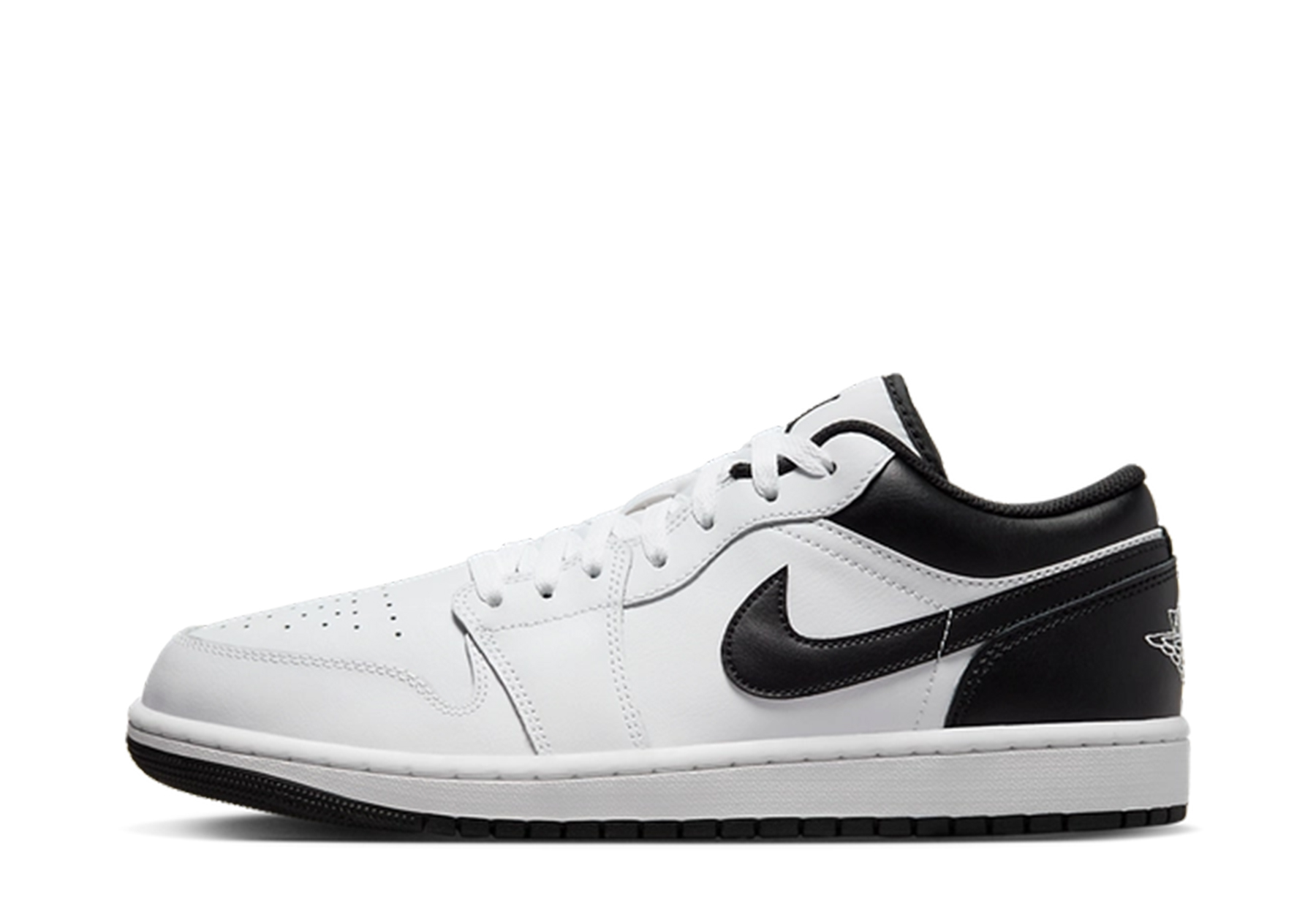 Air Jordan 1 Low 'White Black' (2024) White/Black sneaker – authenticated on KLEKT