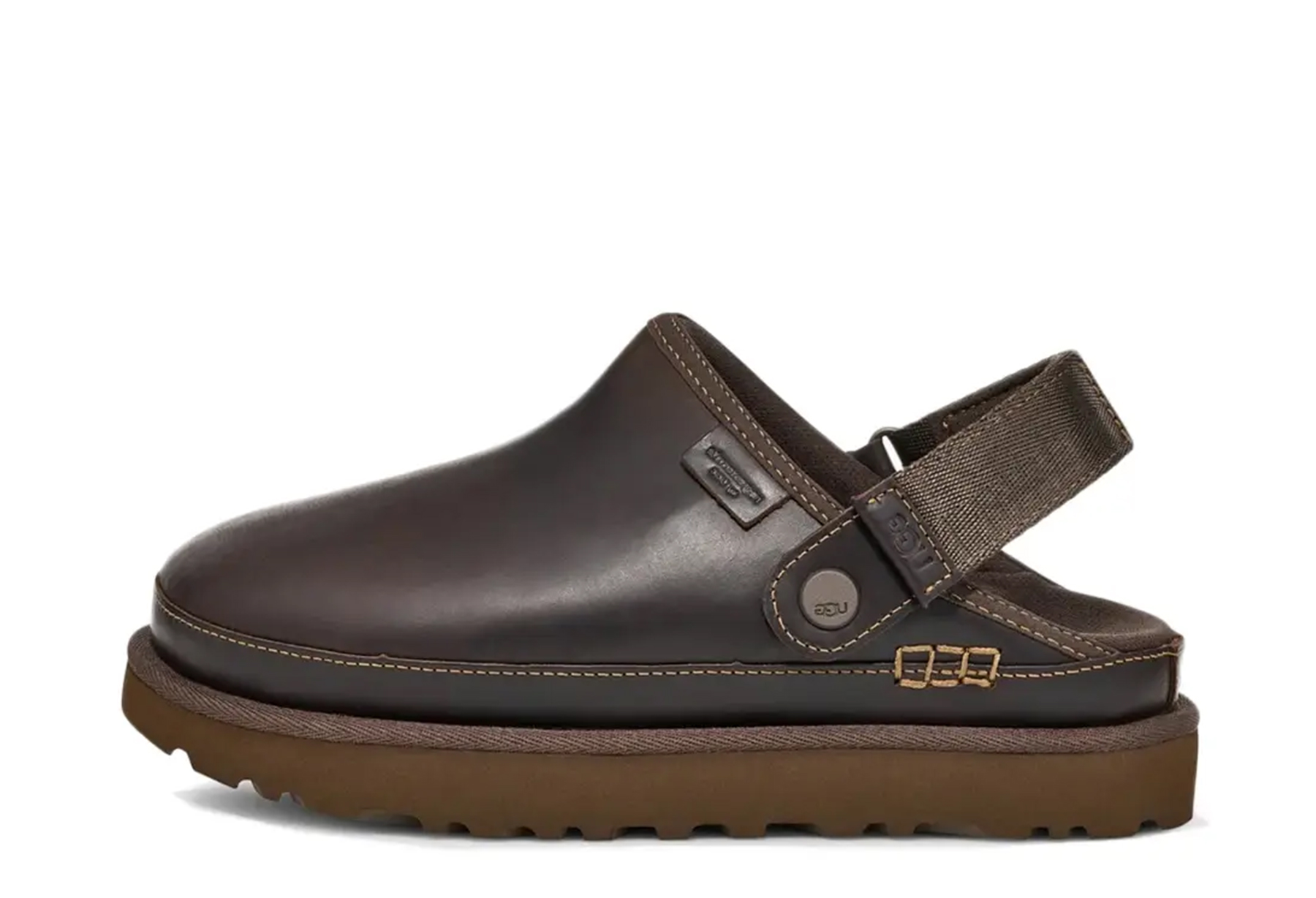 Ugg Goldenstar Clog Leather WMNS 'Regen Ironwood' (2025) BROWN sneaker – authenticated on KLEKT