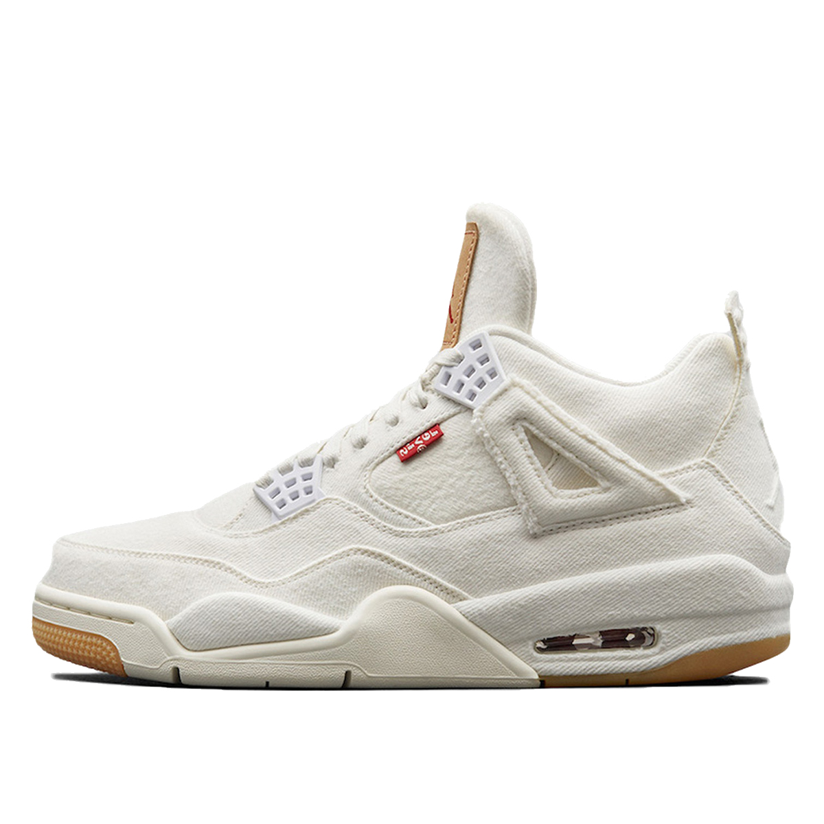 Air Jordan x Levi's 4 Denim Levis White (With Levis Tag) (2018) sneaker – authenticated on KLEKT