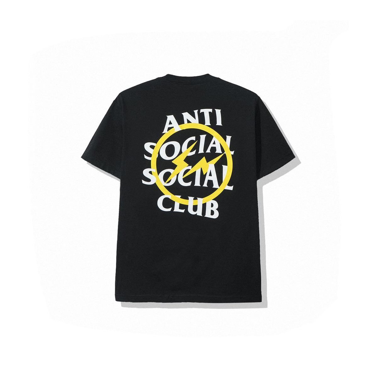 Anti Social Social Club x Fragment Design ASSC Tee T-Shirt Yellow Bolt (FW19) sneaker – authenticated on KLEKT