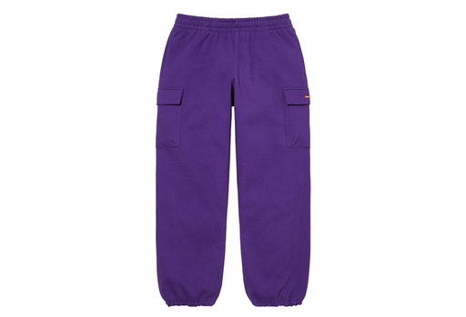 Supreme Small Box Cargo Sweatpant Purple (FW22)