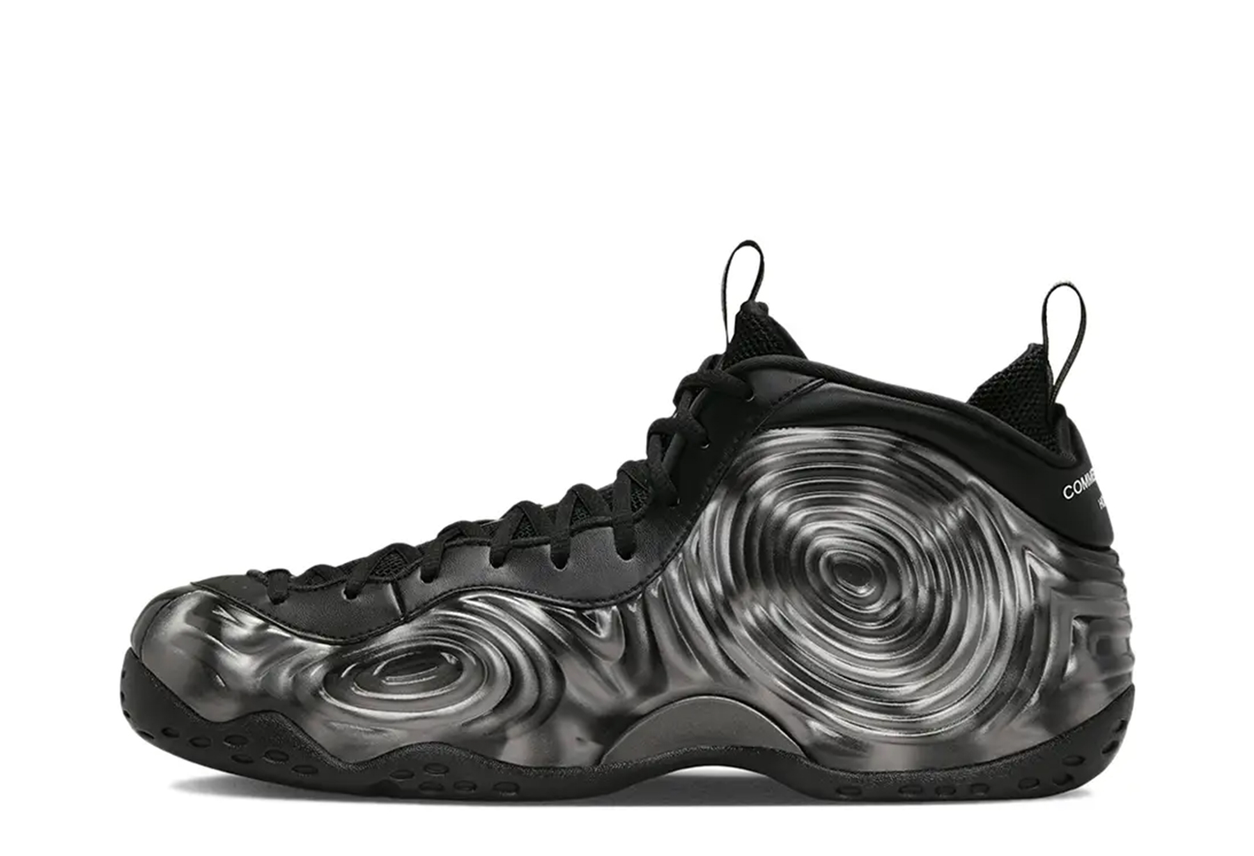 Nike x Comme des Garçons Air Foamposite One 'Cat Eye' (2024) BLACK sneaker – authenticated on KLEKT