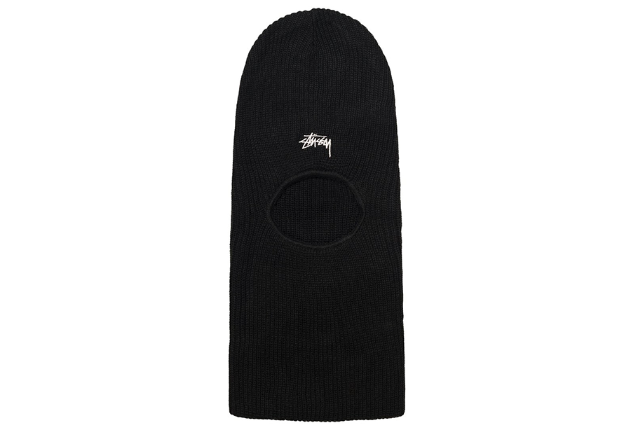 Stussy Stock Knit Balaclava Black (FW21) BLACK sneaker – authenticated on KLEKT