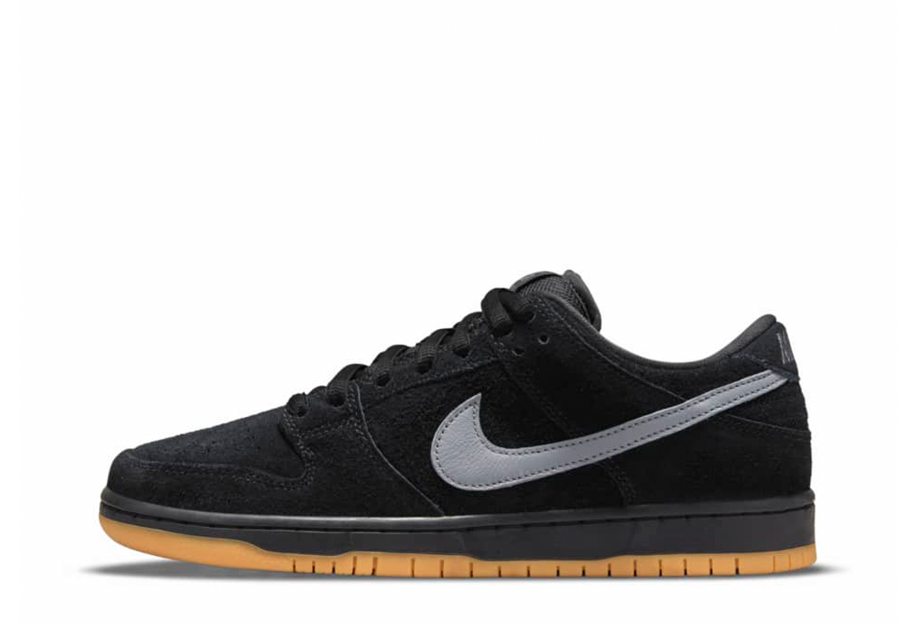 Nike SB Dunk Low 'Fog' BLACK/MEDIUM GUM/GREY FOG sneaker – authenticated on KLEKT