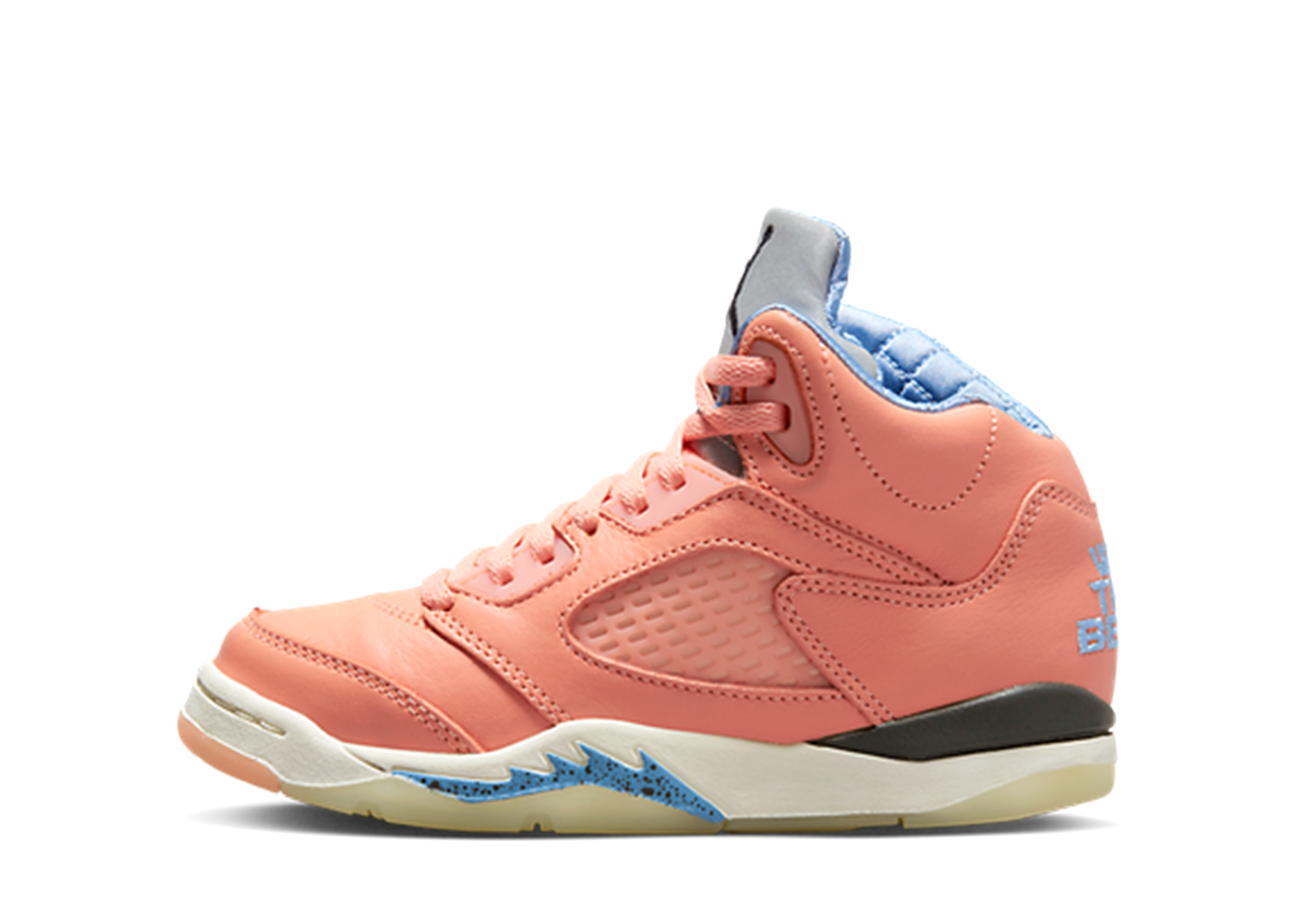 Air Jordan x DJ Khaled 5 We The Best PS Crimson Bliss (2022)  CRIMSON BLISS/LECHE BLUE/SAIL sneaker – authenticated on KLEKT