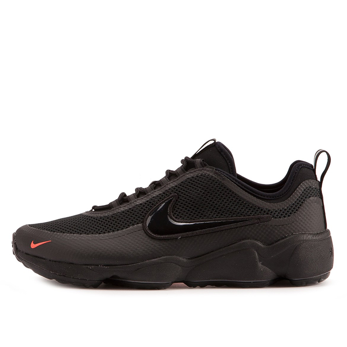 Nike Air Zoom Spiridon Ultra All Black Bright Crimson sneaker – authenticated on KLEKT