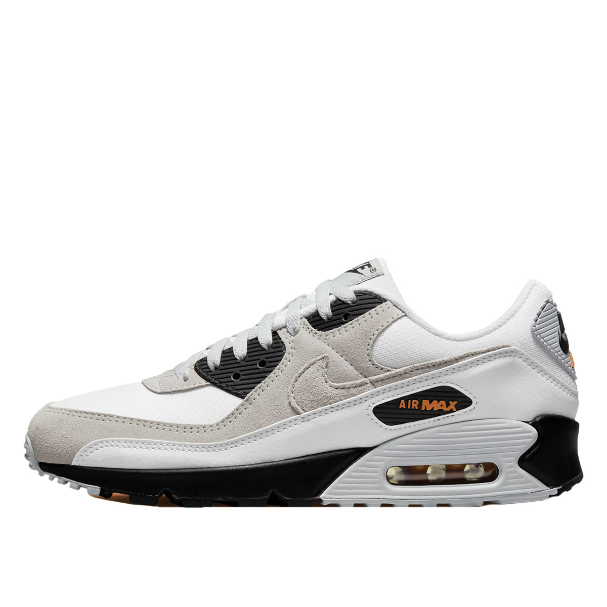Nike Air Max 90 White Black Hot Curry (2022) sneaker – authenticated on KLEKT
