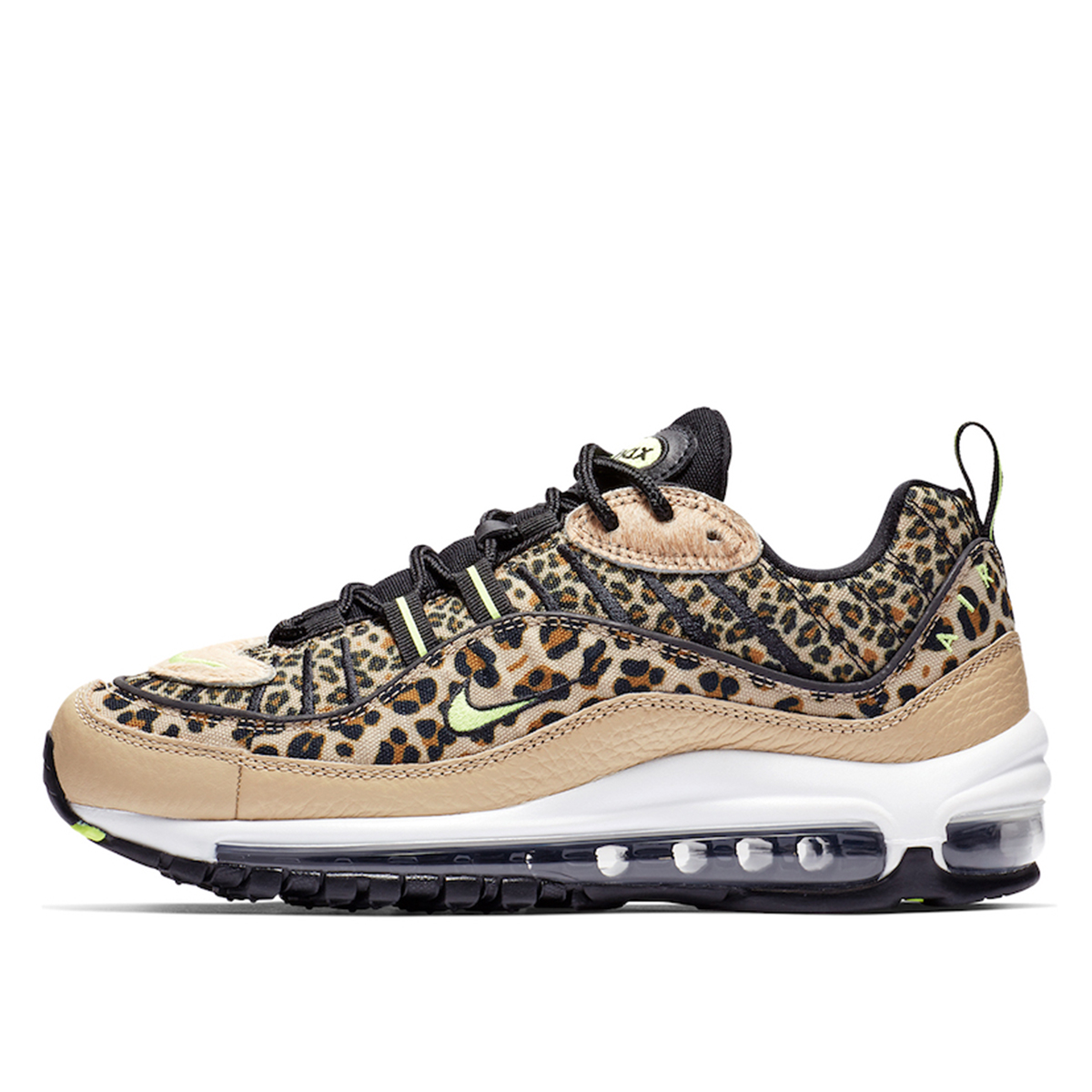 Nike Womens Air Max 98 'Leopard Pack' sneaker – authenticated on KLEKT