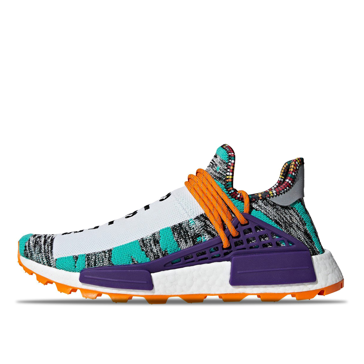 Adidas x Pharrell NMD HU Human Race Afro 'Solar Pack' Orange sneaker – authenticated on KLEKT
