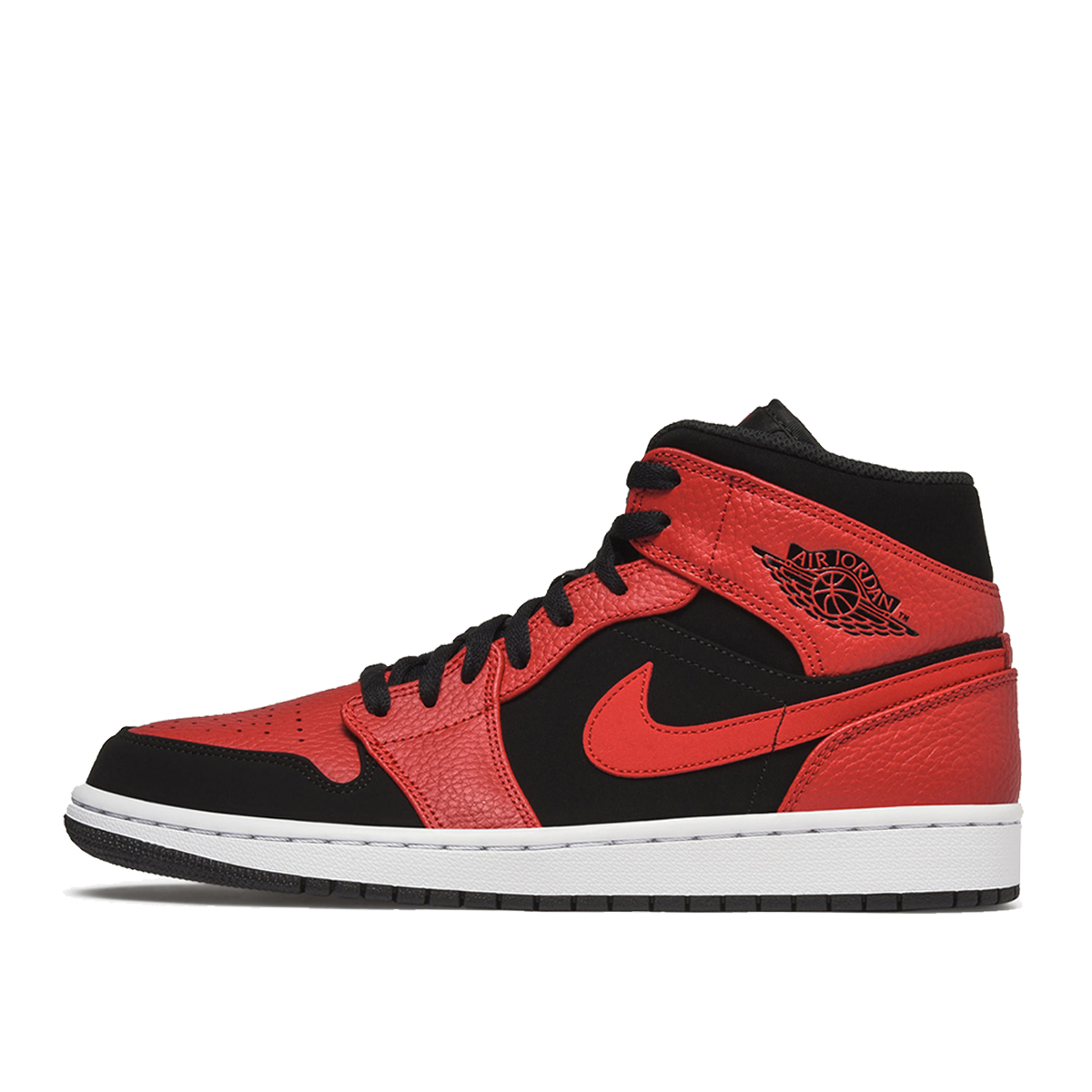 Air Jordan 1 Mid Reverse Bred (2018) sneaker – authenticated on KLEKT