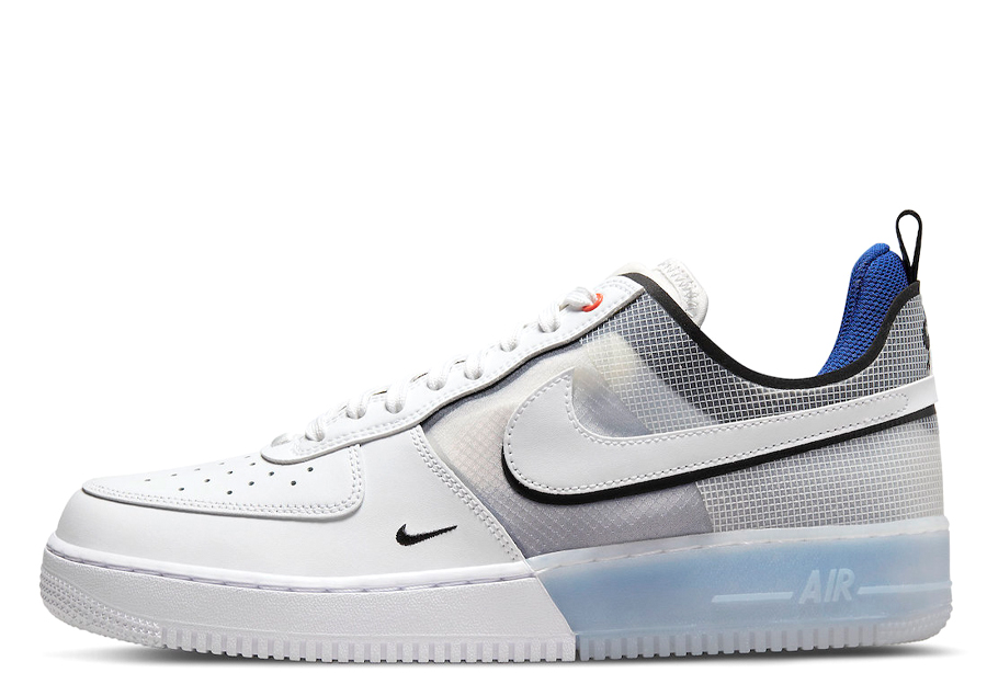 Nike Air Force 1 React White Photo Blue (2022) White/White/Light Photo Blue sneaker – authenticated on KLEKT