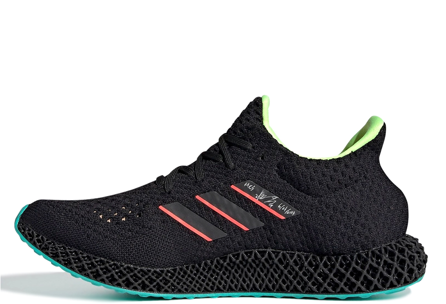 Adidas Futurecraft 4D Black Carbon Turbo (2022) Core Black/Carbon /Turbo sneaker – authenticated on KLEKT