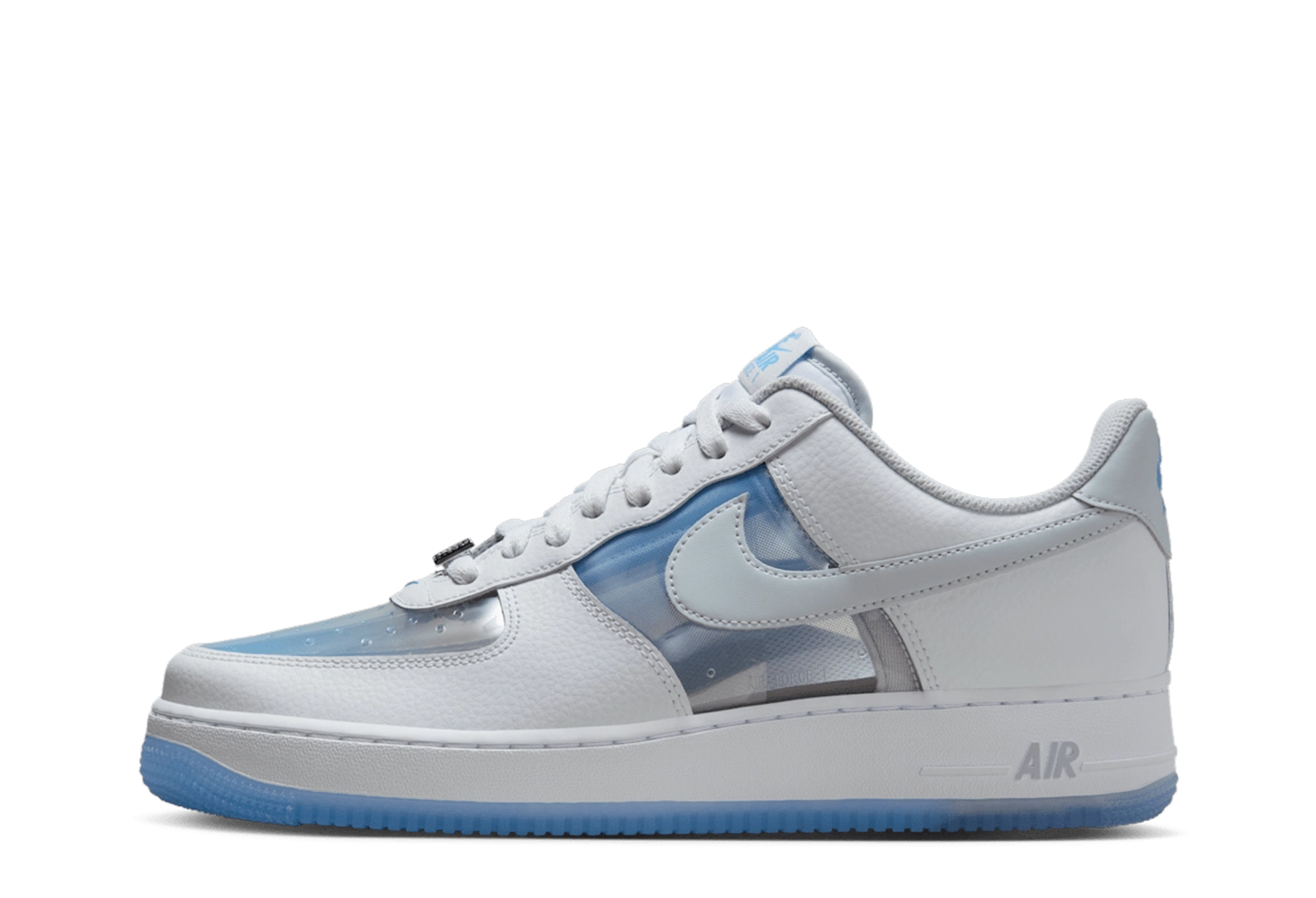 Nike Air Force 1 'Invisible Woman 2.0' (2025) White/University Blue/Pure Platinum sneaker – authenticated on KLEKT