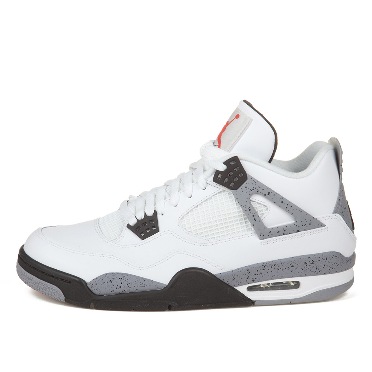 Air Jordan 4 Retro GS 'White Cement' (2012) WHITE/BLACK/CEMENT GREY sneaker – authenticated on KLEKT